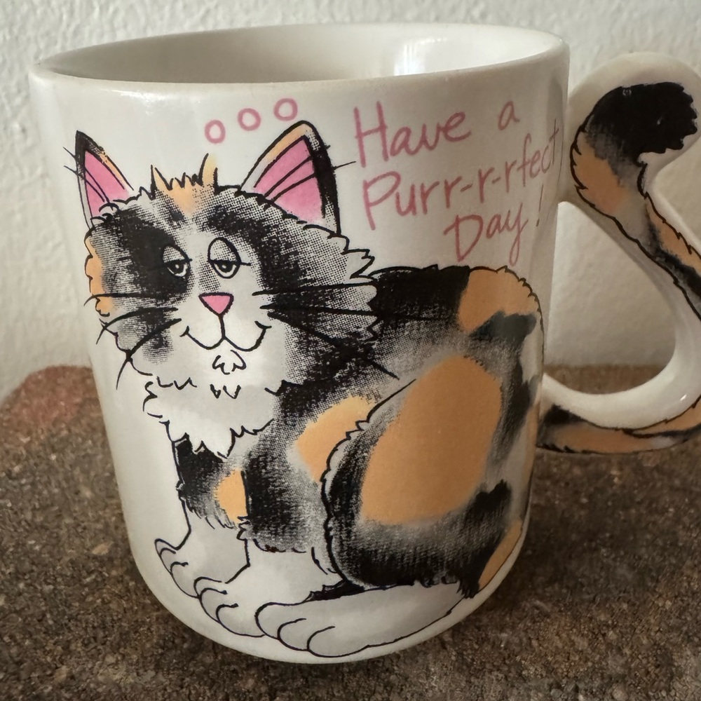 Vintage Cat Mug